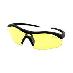 Lunette de protection, branches réglables, Jaune