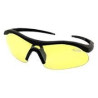 Lunette de protection, branches réglables, Jaune