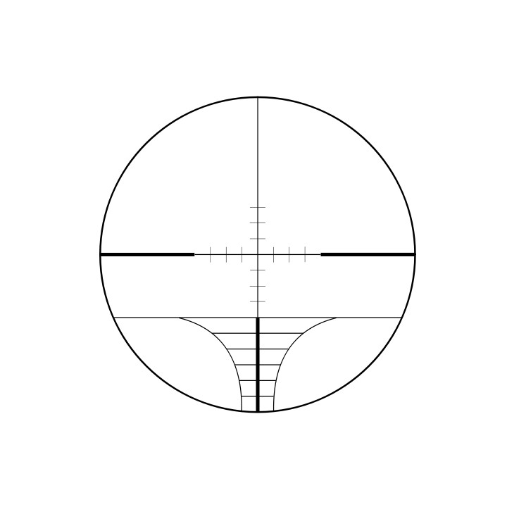4X32 Mini Size Range Estimating Mil-Dot