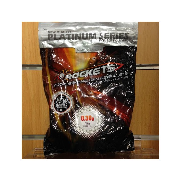 Bille airsoft Rockets 0.30GR - 3300 Billesc1KG