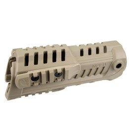 Cheap Version CAA M4S1 Handguard with Extra Rail Dark Earth DE