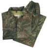 Mil-Tec Waterproof suit (pants + jacket) flecktarn Size: XL