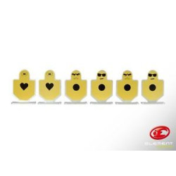 6 Cibles métal ELEMENT