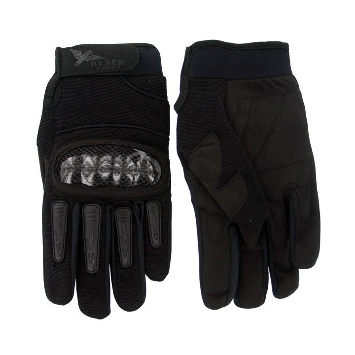 Airsoft Mil Star Black Gloves BE L