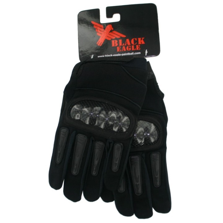 Airsoft Mil Star Black Gloves BE L