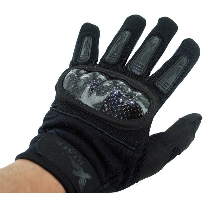 Airsoft Mil Star Black Gloves BE L