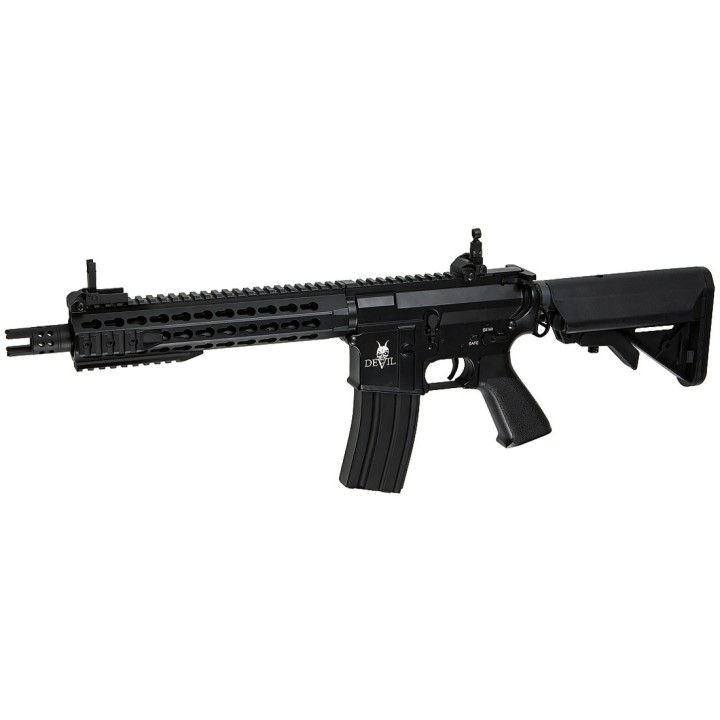Airsoftrifle, PL, M15 DEVIL, Carbine 10", Keymod