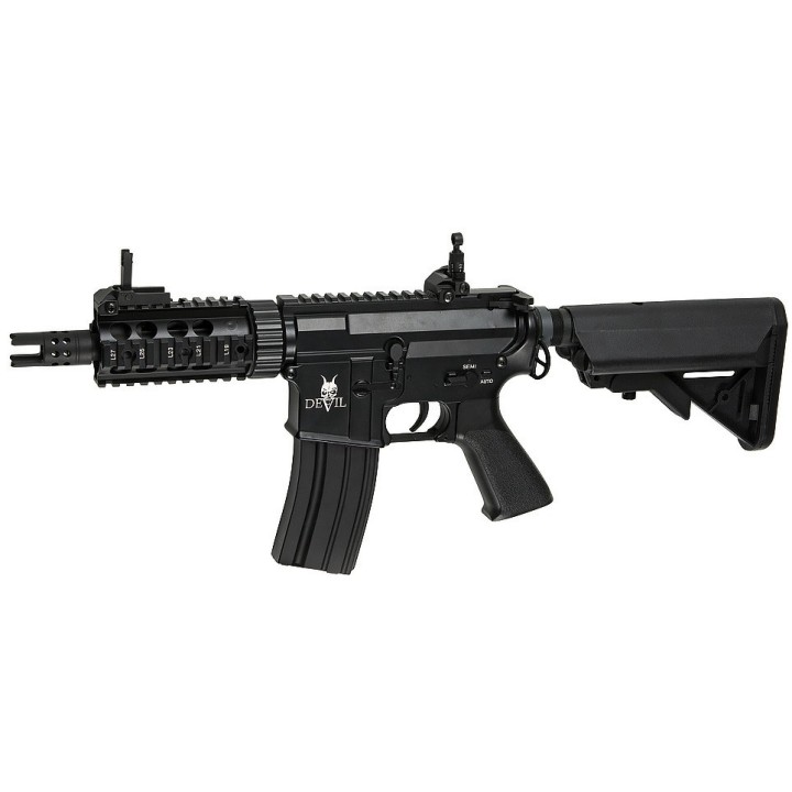 Airsoftrifle, PL, M15 DEVIL, Compact 5''