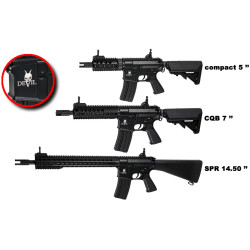 Airsoftrifle, PL, M15 DEVIL, Compact 5''