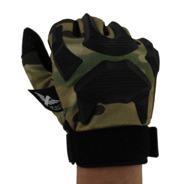 Airsoft Paintball Vexor gants Green M