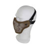 Airsoft Strike Half Face Tactical Military Bravo Strike Wire Mesh Mask Desert 
