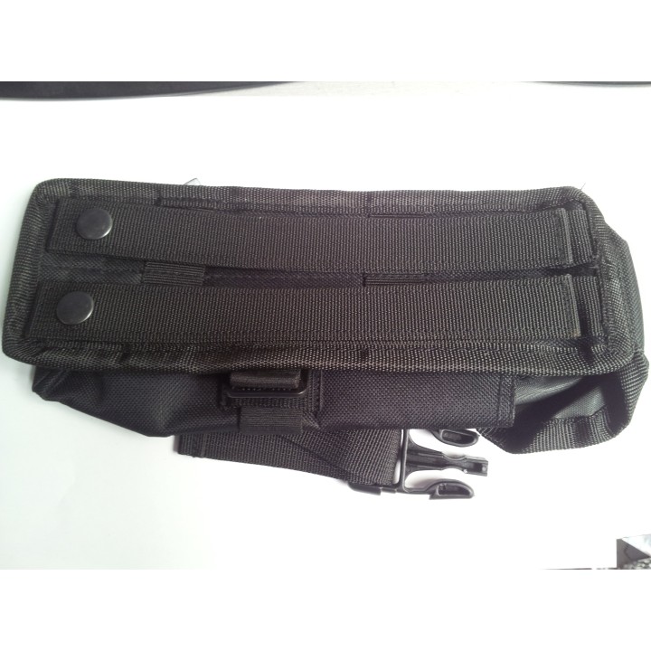 2 POCKET MAGAZINE POUCH Black