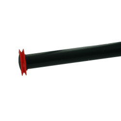 Baguette rigide 16 embout rouge