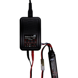 Auto-stop charger, LiPo LiFe, UK-version