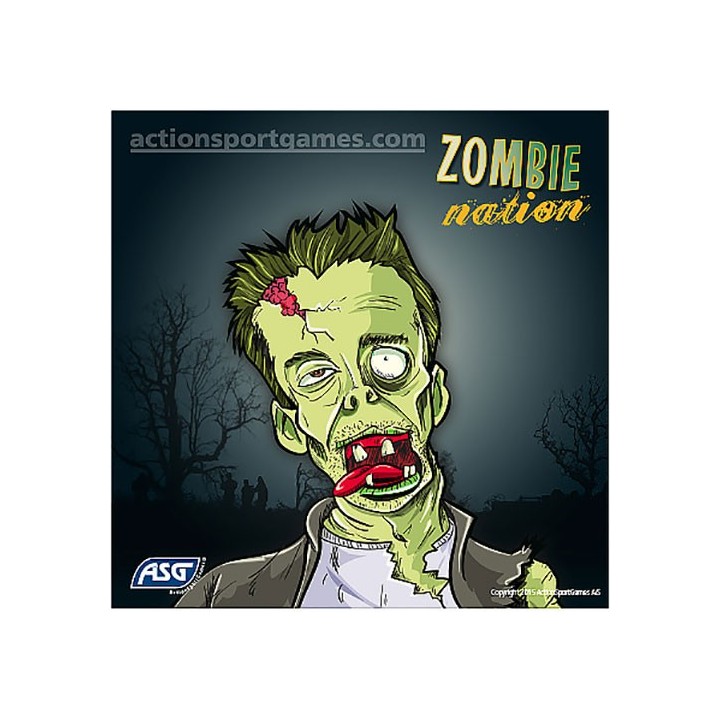 Shooting targets, Zombie, 14cm, 100 pcs