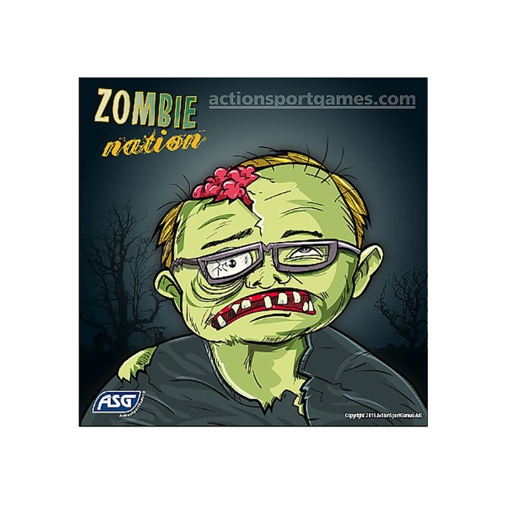 Shooting targets, Zombie, 14cm, 100 pcs