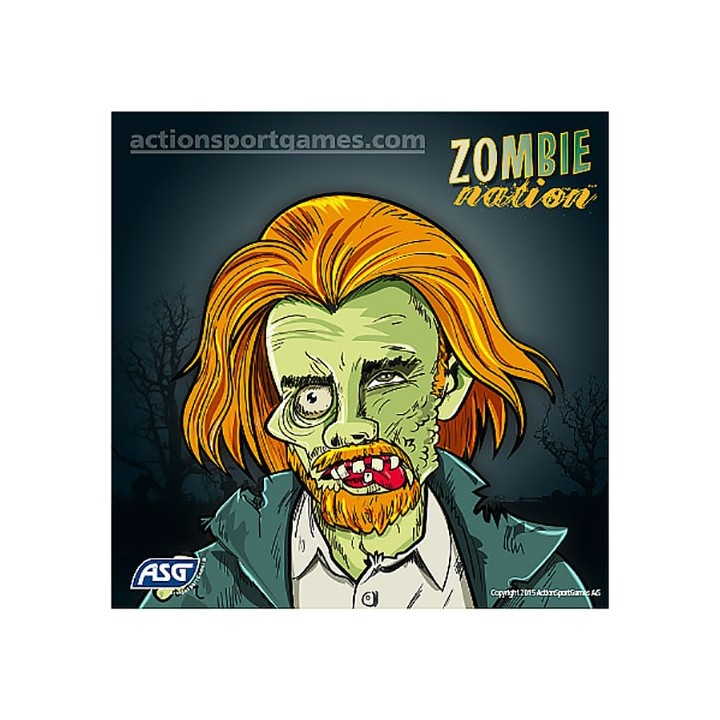 Shooting targets, Zombie, 14cm, 100 pcs