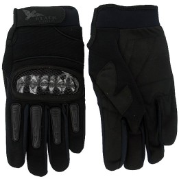 Airsoft Mil Star Black Gloves BE L