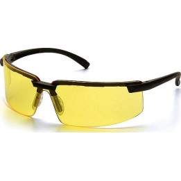 Lunettes SWISS ARMS de protection Jaune Anti-buee Monture noire