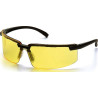Lunettes SWISS ARMS de protection Jaune Anti-buee Monture noire