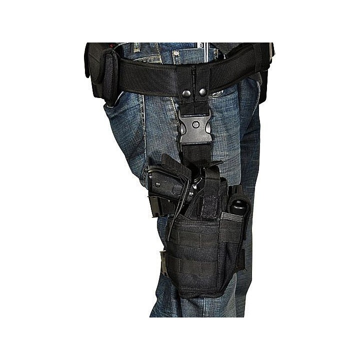 Holster SWISS ARMS de cuisse droit universel Noir Swiss Arms sans...