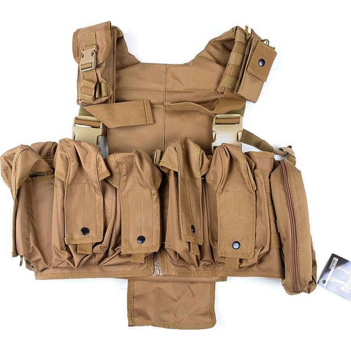 Harnais SWISS ARMS Tactique Beige - Gilets et emports
