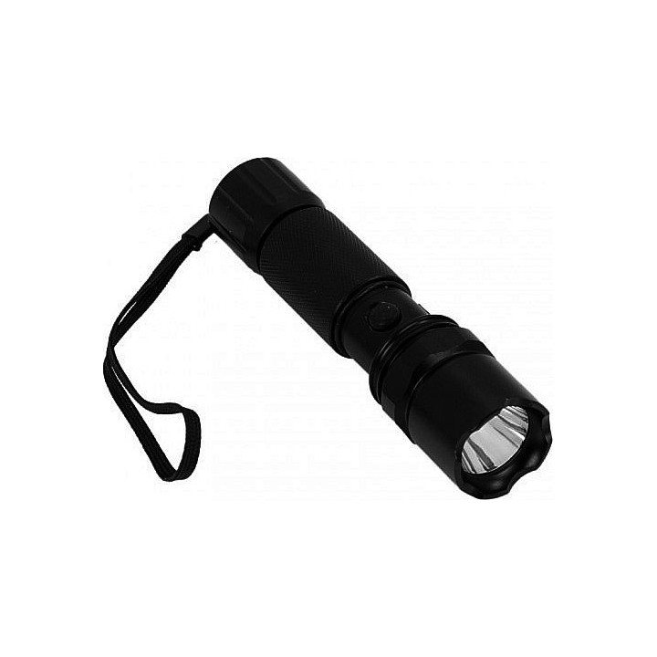 Lampe SWISS ARMS rechargeable blanche (12V+220V+collier 25,4mm+cable USB)