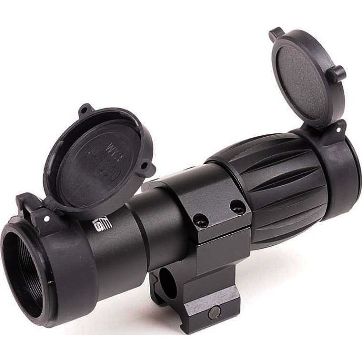 Magnifier SWISS ARMS Zoom X3 pour point rouge Cybergun