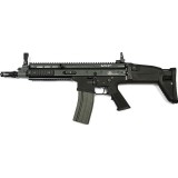 FN SCAR noir electrique 6 mm chargeur metal 450BB's Cybergun
