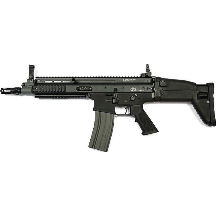 FN SCAR noir electrique 6 mm chargeur metal 450BB's Cybergun