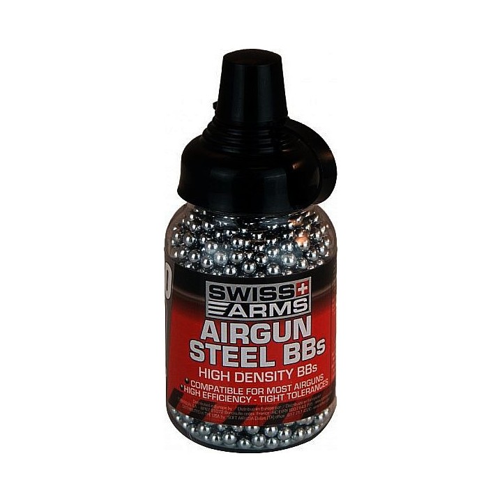 Billes acier 4,5mm bouteille de 1500BB's Cybergun