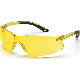 Lunettes SWISS ARMS de protection Jaune legere Anti-buee