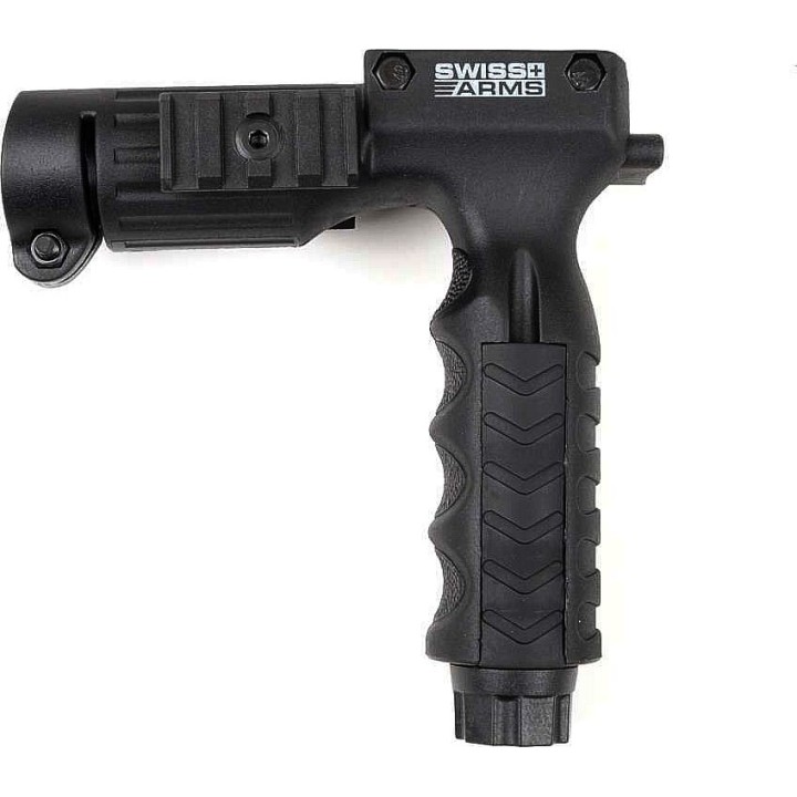 Poignee SWISS ARMS verticale porte lampe (25,4 mm ) avec interupteur