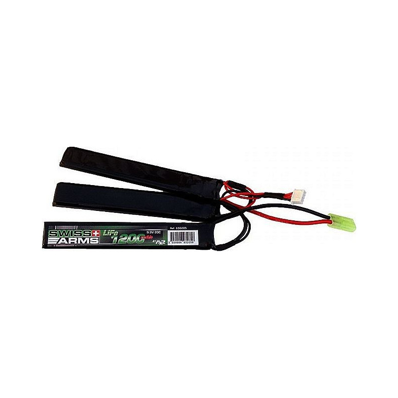SWISS ARMS LiFe 9,9V 1.200mAh 20C stick triple