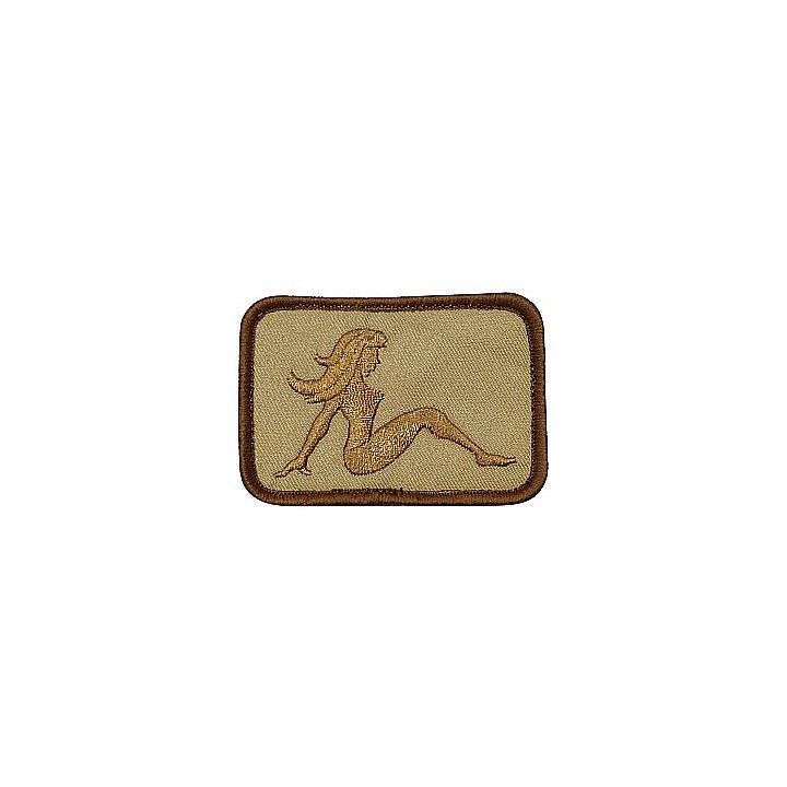 Patch femme marron