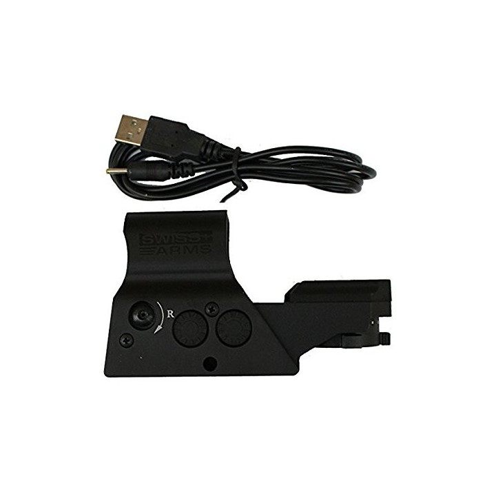 Point rouge red dot swiss arms Point Rouge rechargeable Reflex 8 Reti
