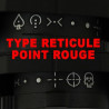 Point Rouge rechargeable Reflex 8 Reti - vert/rouge + cable USB