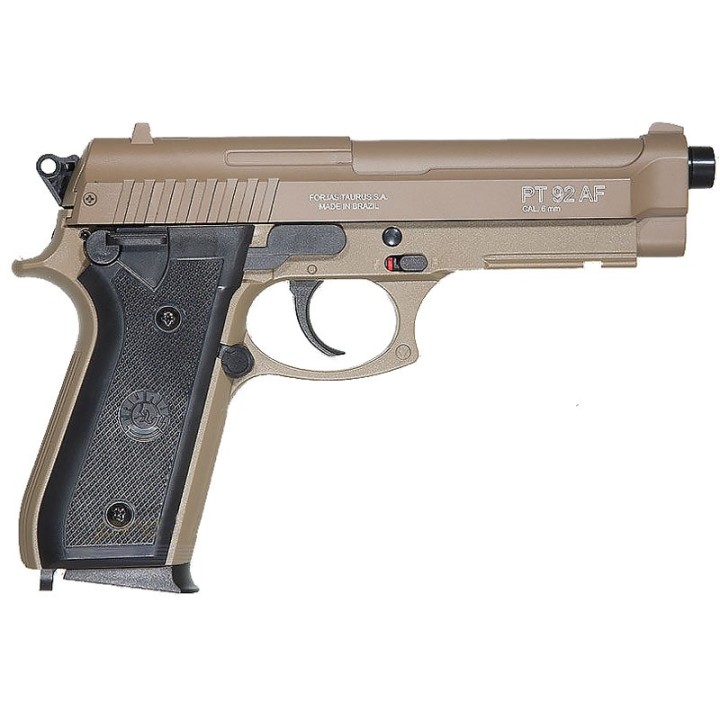 TAURUS PT92 HPA Tan manuel 6mm Culasse metal 12BB's