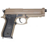 TAURUS PT92 HPA Tan manuel 6mm Culasse metal 12BB's