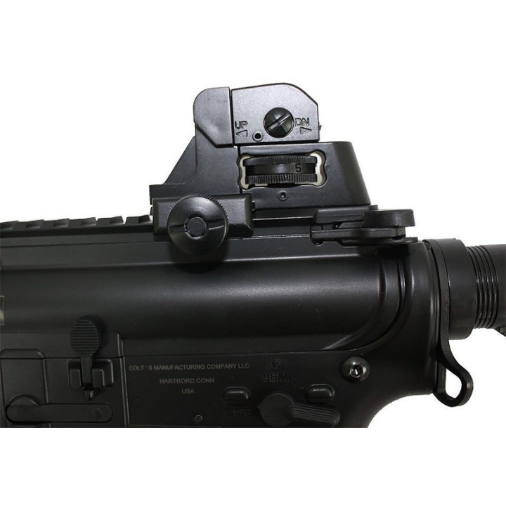COLT CQB electrique 6mm bi couleurs (+bat/char) 350BB's