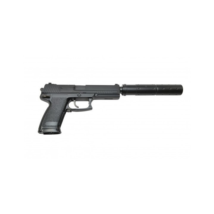 Gaz culasse fixe MK23 hop-up noir
