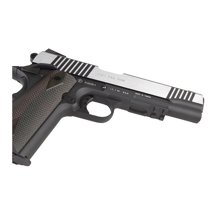colt rail gun airsoft avec marquages authentiques colt