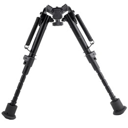 Bi-pied M700 FR Airsoft en alliage métallique noir.