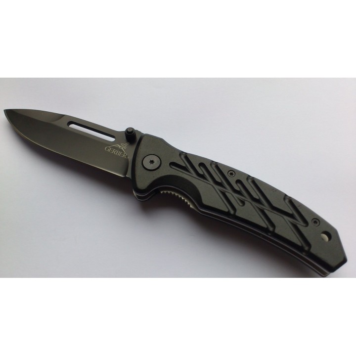 Couteau Gerber Pliant Black métal
