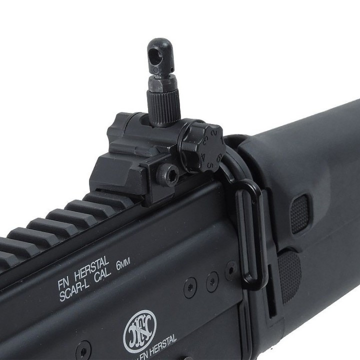 FN SCAR noir electrique 6 mm chargeur metal 450BB's Cybergun