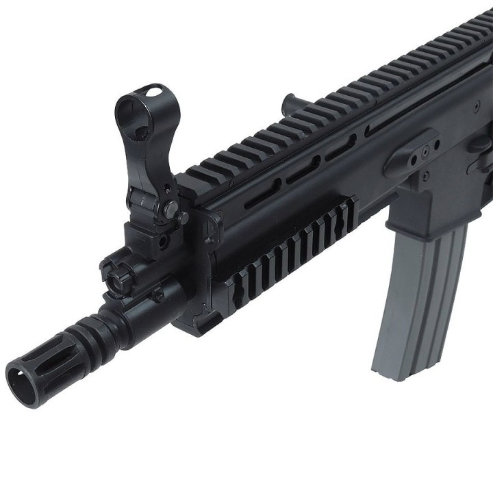 FN SCAR noir electrique 6 mm chargeur metal 450BB's Cybergun