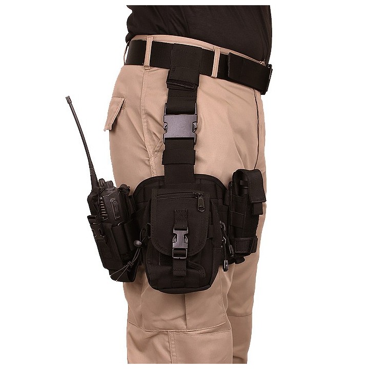 Plateforme de cuisse 1 sangle vert OD