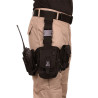Plateforme de cuisse 1 sangle vert OD