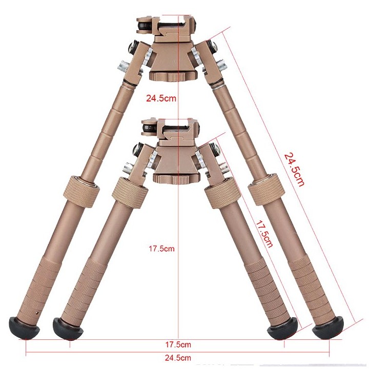 bipied ajustable réglage en hauteur