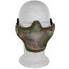 Airsoft Strike Half Face Tactical Military Bravo Strike Wire Mesh Mask Camo 